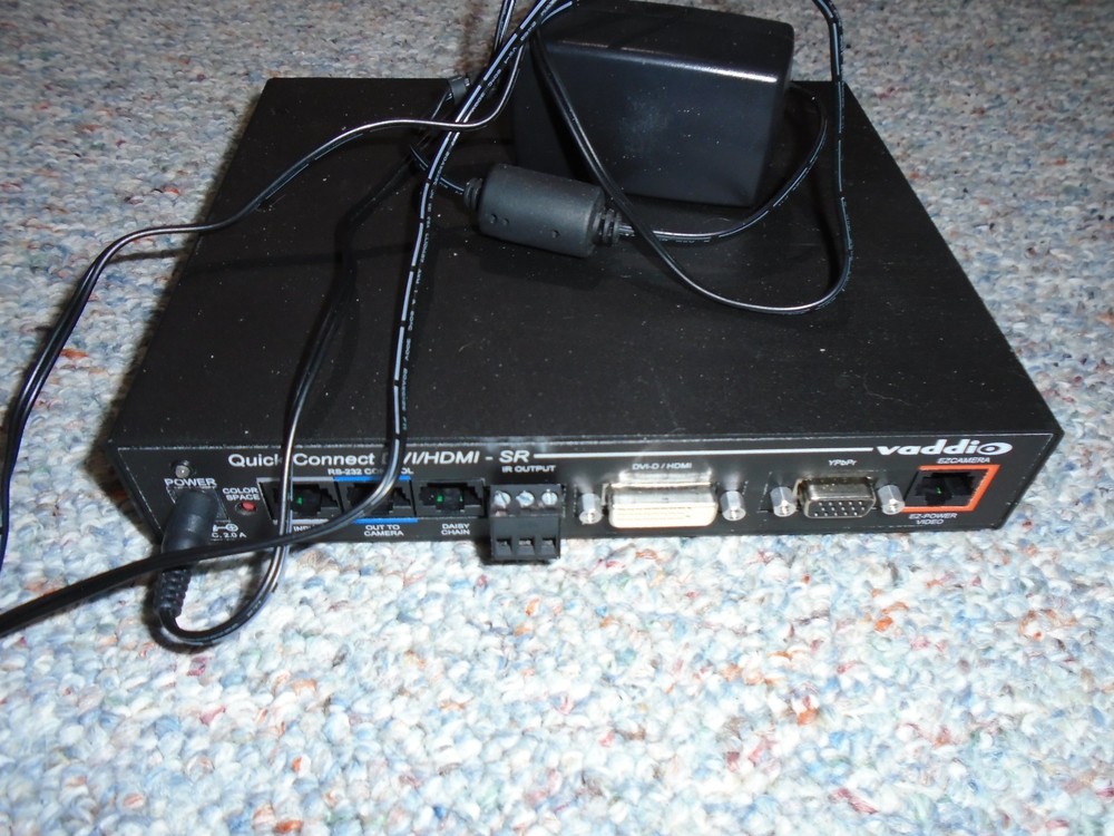Vaddio Quick-Connect DVI/HDMI-SR Interface 998-1105-018 Video Camera System Unit