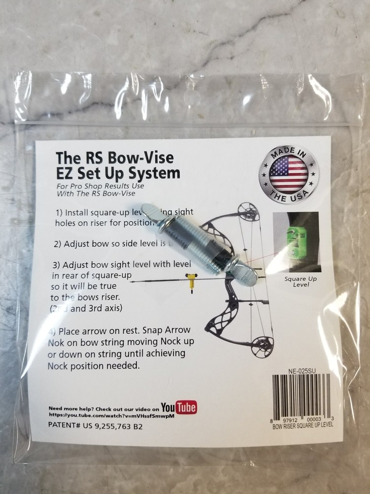 RS Bow-Vise - Bow Riser Leveling Tuning System E-z & Precise