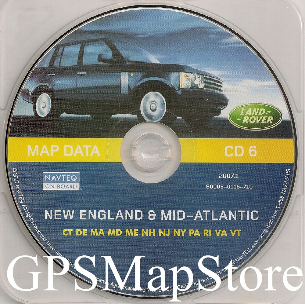 2000 to 2004 Land Range Rover Navigation CD