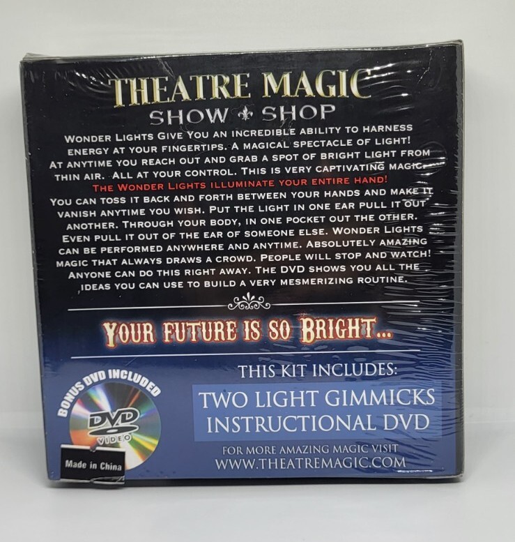 Theatre Magic DVD & Kit Sets - Light & Spongeball Magic Tricks Sealed