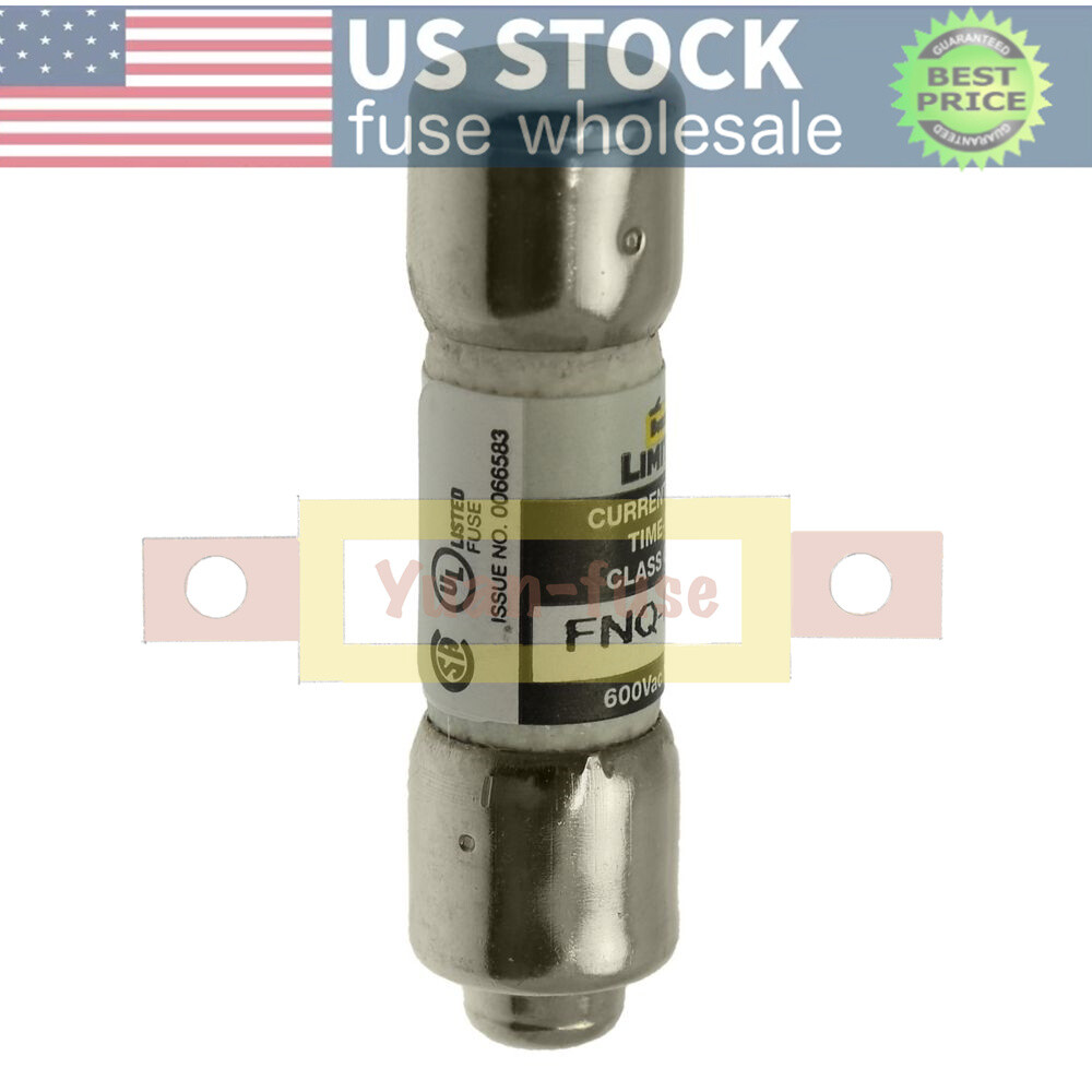 10PCS FNQR15 New Bussmann FNQ-R-15 15A 600Vac Time-delay Fuse Fast Shipment