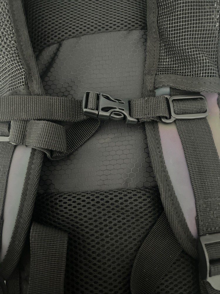 Sojourner Hydration Backpack No Bladder* Metallic Finish Two Zipper Pockets