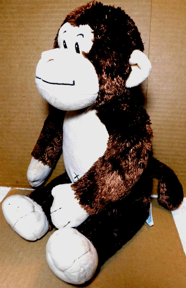 Build-A-Bear~Brown Chimpanzee Monkey Stuffed Animal 18"