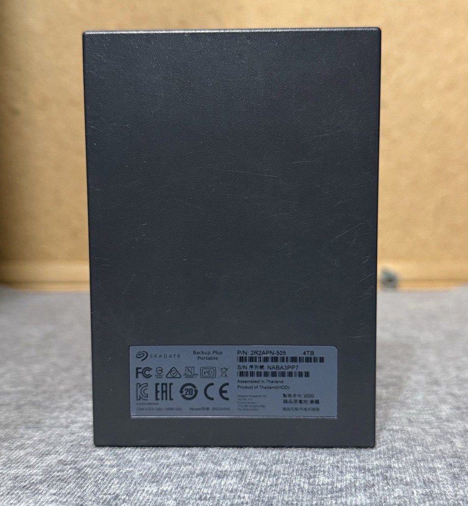 Seagate Portable Drive - SRD0VN3- 4TB External HDD With cable