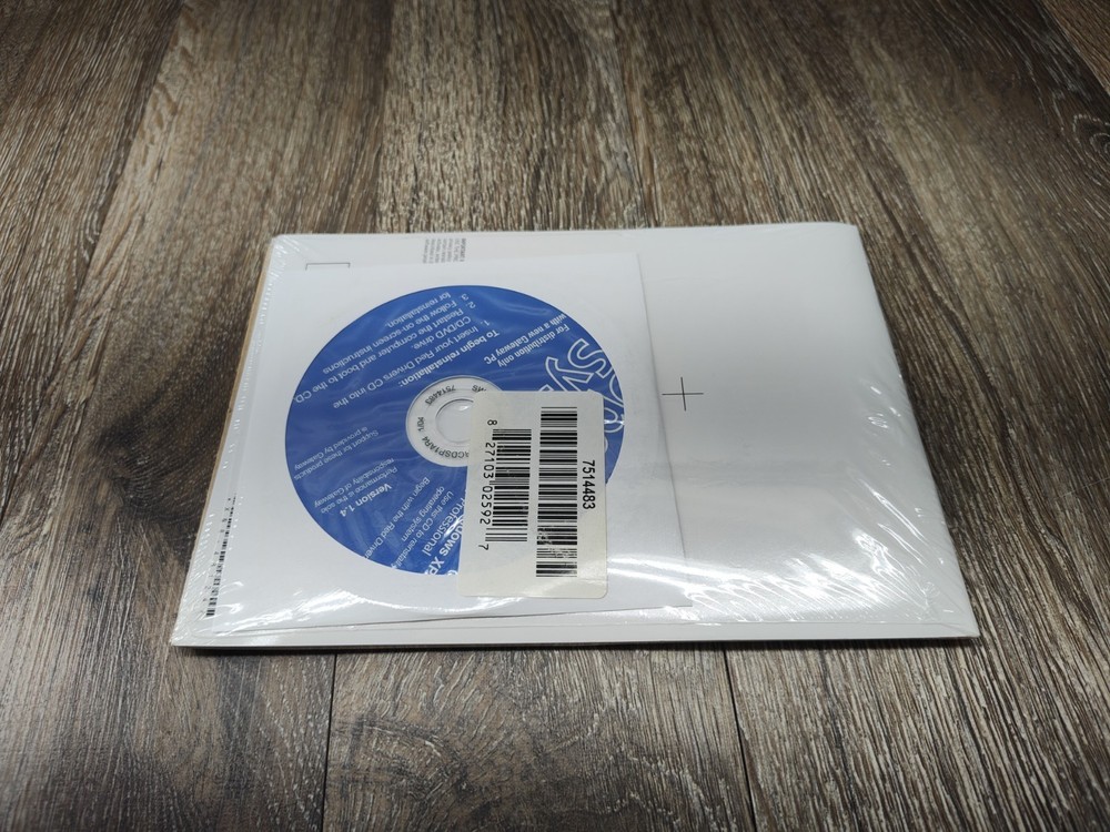 Microsoft Windows XP Professional Service Pack - Version 1.4 - Gateway CD 2002