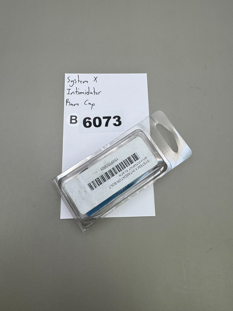 System X Intimidator Ram Cap-Gloss Black