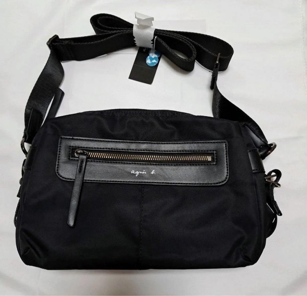 Agnès b. Black Shoulder Bag