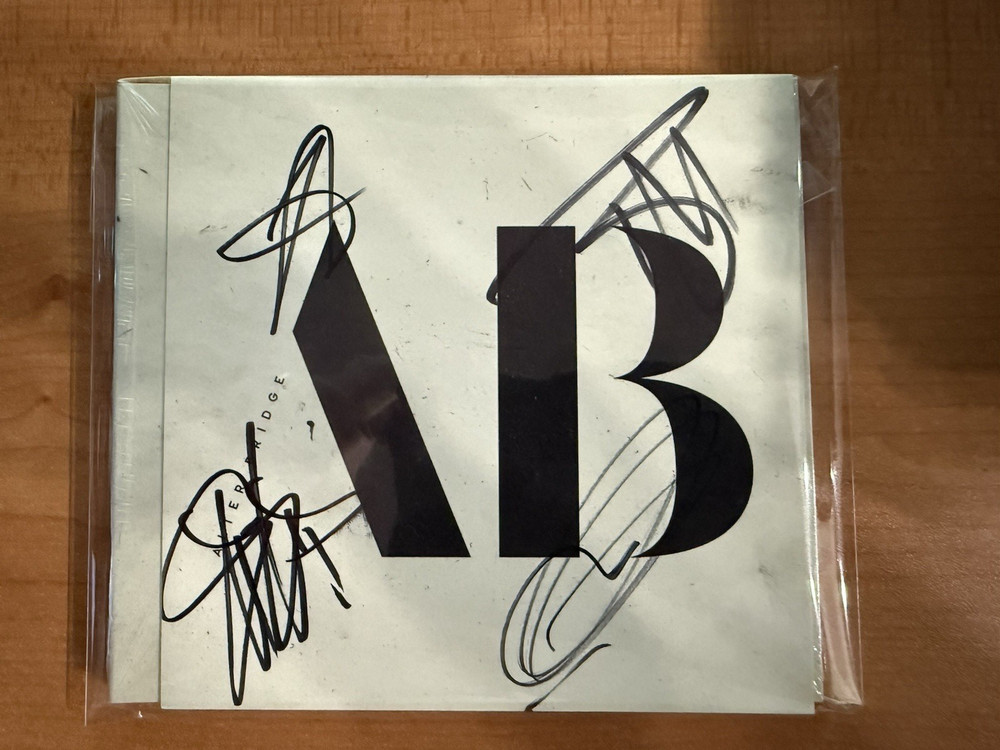 Alter Bridge AB cd digipak with signed insert AUTOGRAPHED sealed