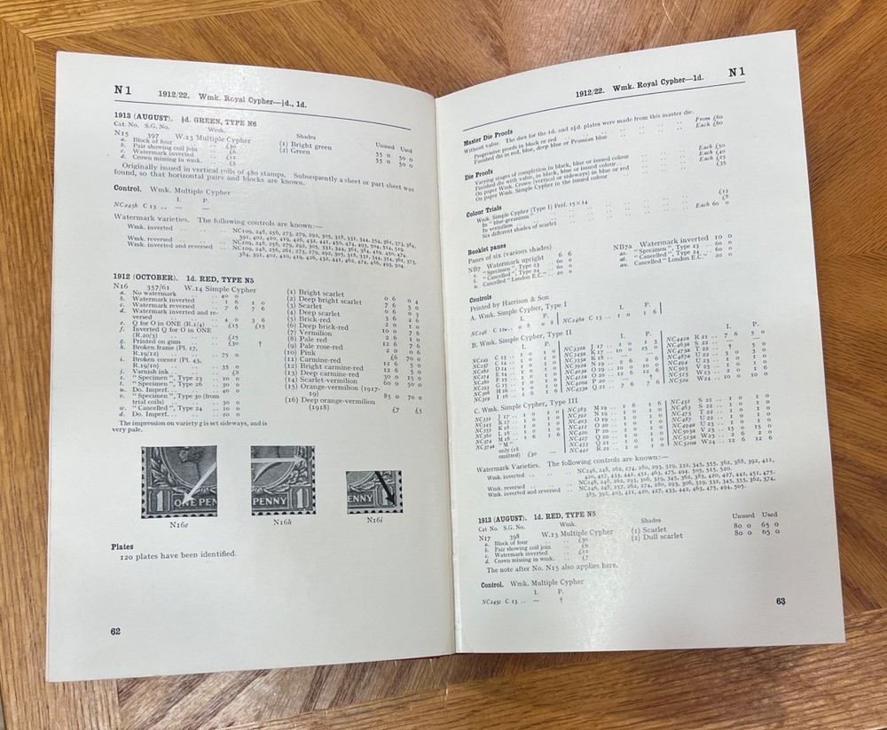 STANLEY GIBBONS SPECIALIZED GREAT BRITAIN STAMP CATALOGUE 1967