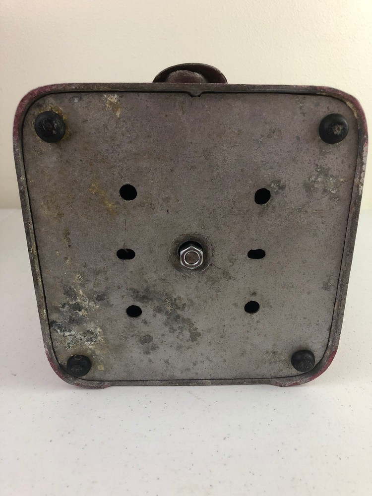 Vtg Silver King Hot Nuts / Candy Dispenser Machine As Is