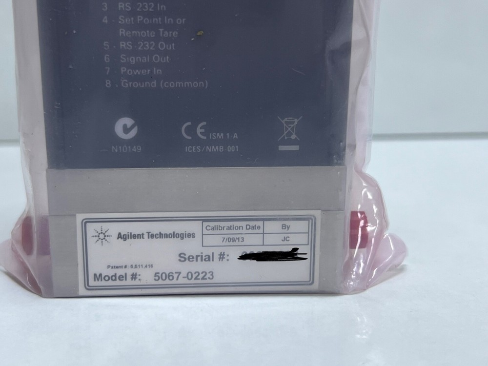 Agilent 5067-0223 Precision Gas Flow Meter