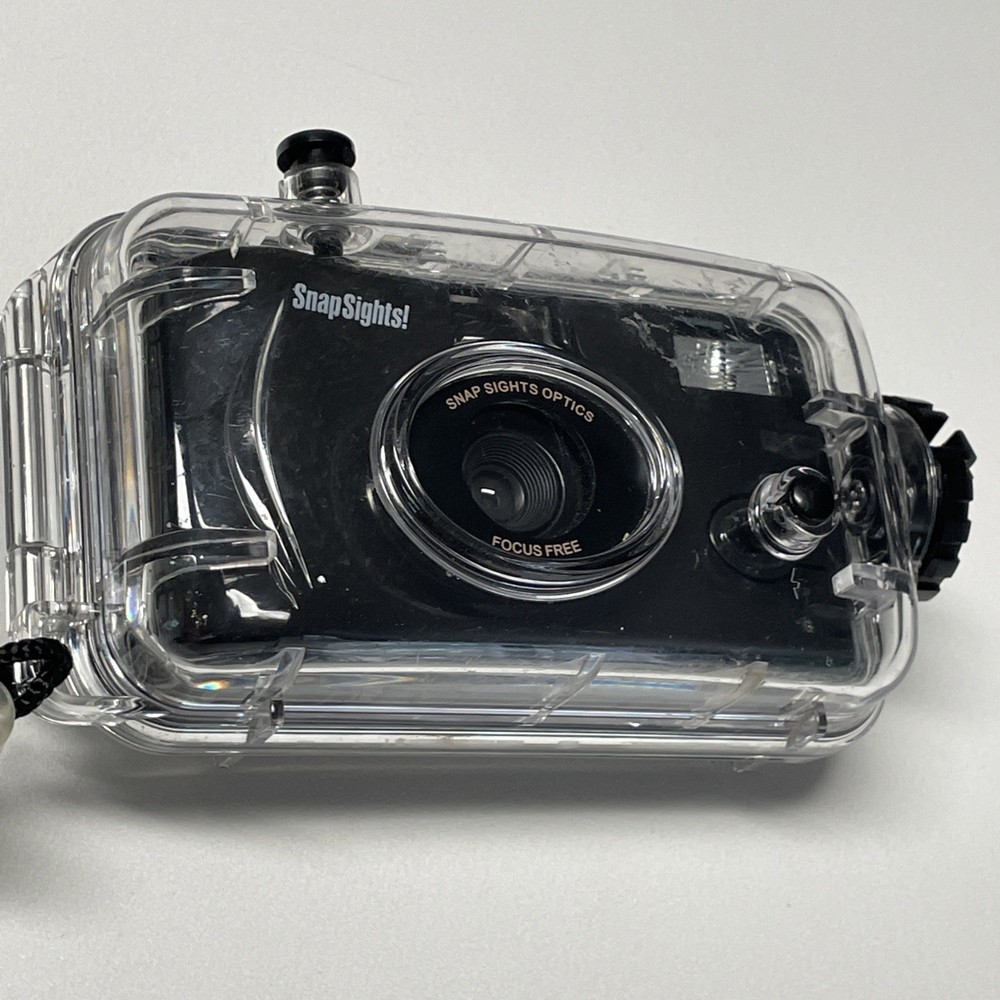 Snap Sights Optics Clear Plastic Underwater Focus Free Camera Case