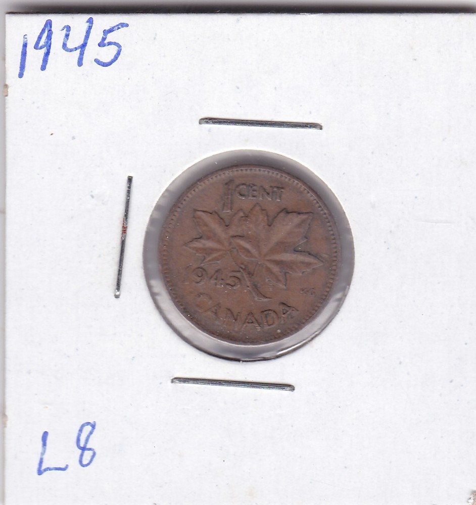 1945 Canada One Cent L8