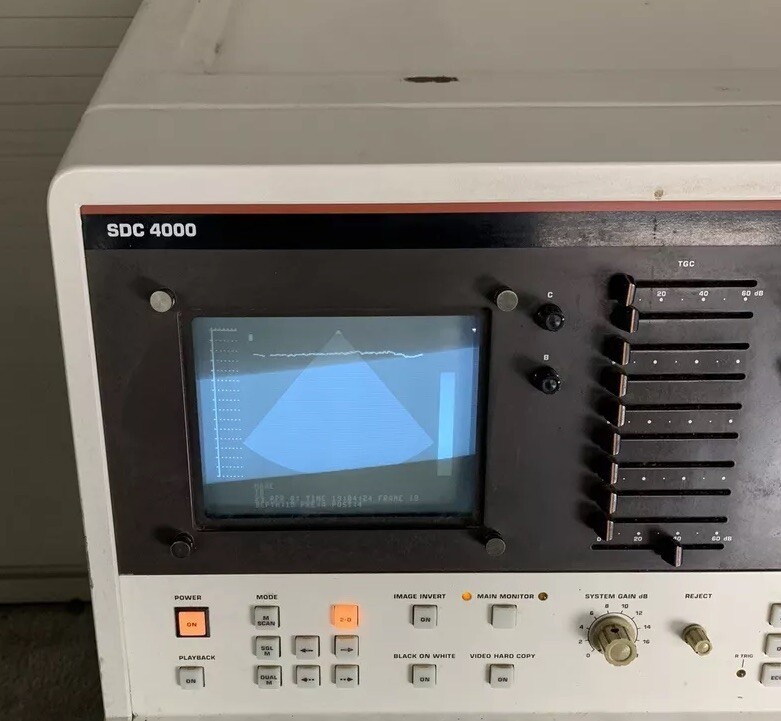 Philips SDC 4000 Ultrasound Machine Power Tested