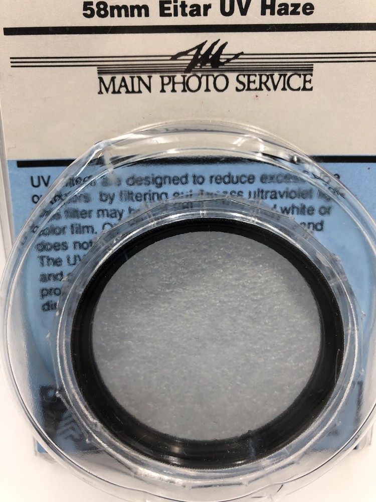55mm Eitar UV Haze Filter~ Main Photo Service