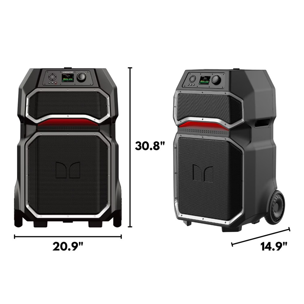 Monster Rockin Roller X Speaker