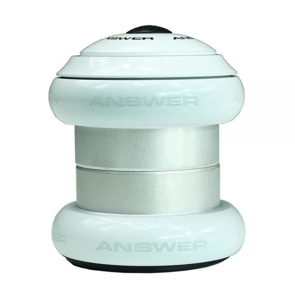 Answer BMX Standard Headset - White - 1" - Sealed - Bearings - Race - Fork