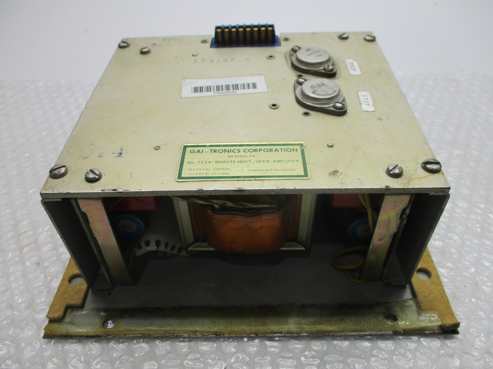 GIA-TRONICS 712A AMPLIFIER UNMP