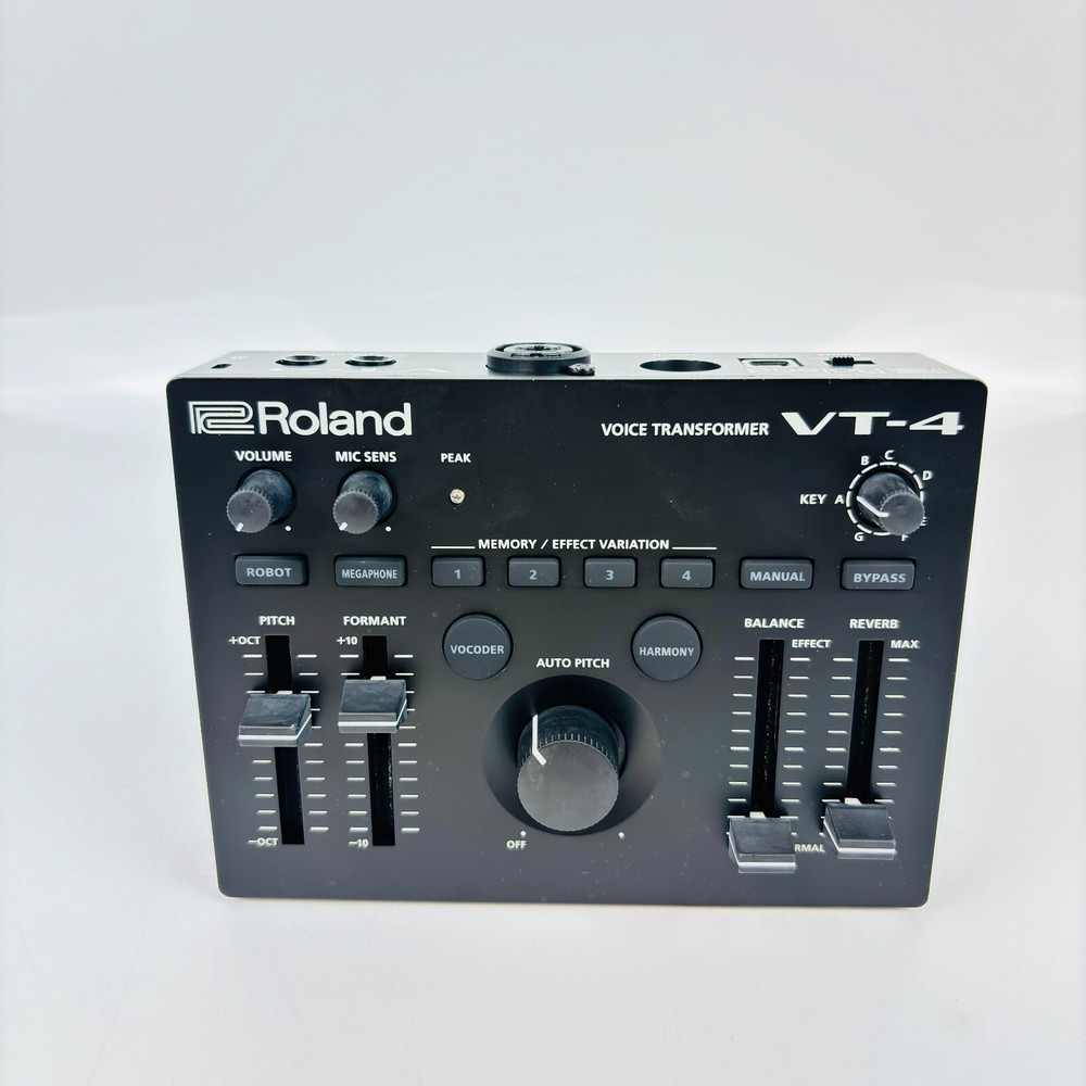 Roland VT-4 Voice Transformer Effect Processor Vocal Tabletop Voice Transformer