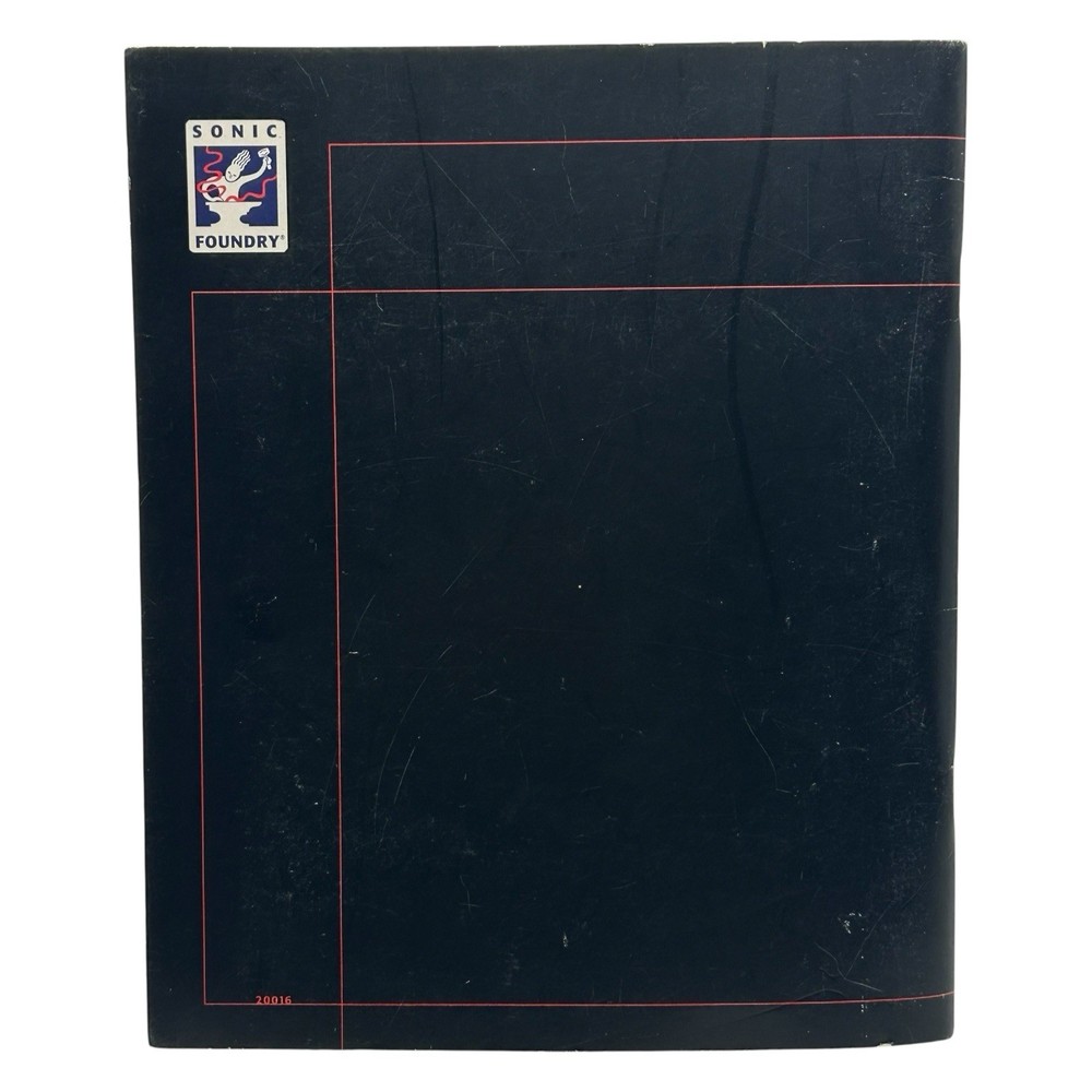 Sonic Foundry XFX DirectX Audio Plug-Ins Software & User Manual 1998