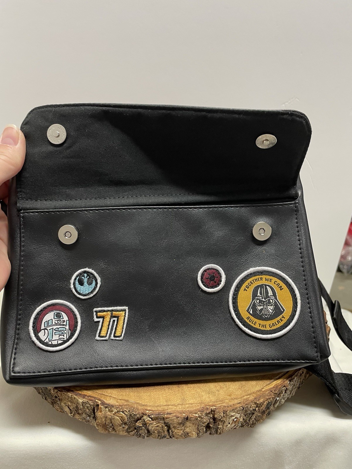 Disney Parks Star Wars Darth Vader Galaxy Crossbody Bag NWOT