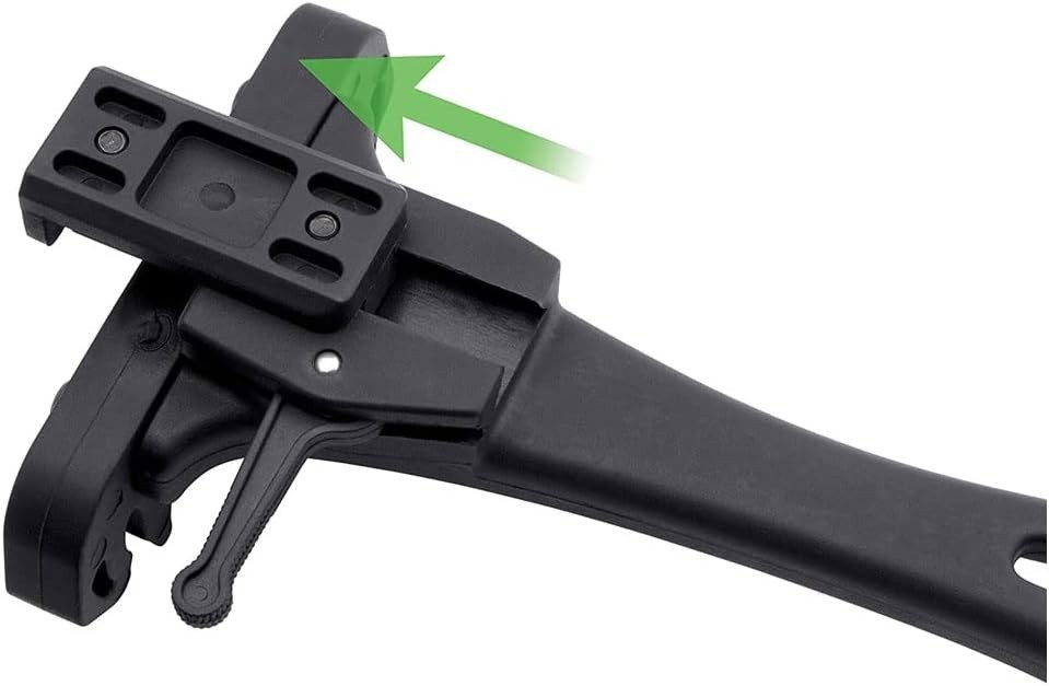 Compact High-Performance Bow Quiver - 4-Arrow Capacity, Left-Hand Convertible