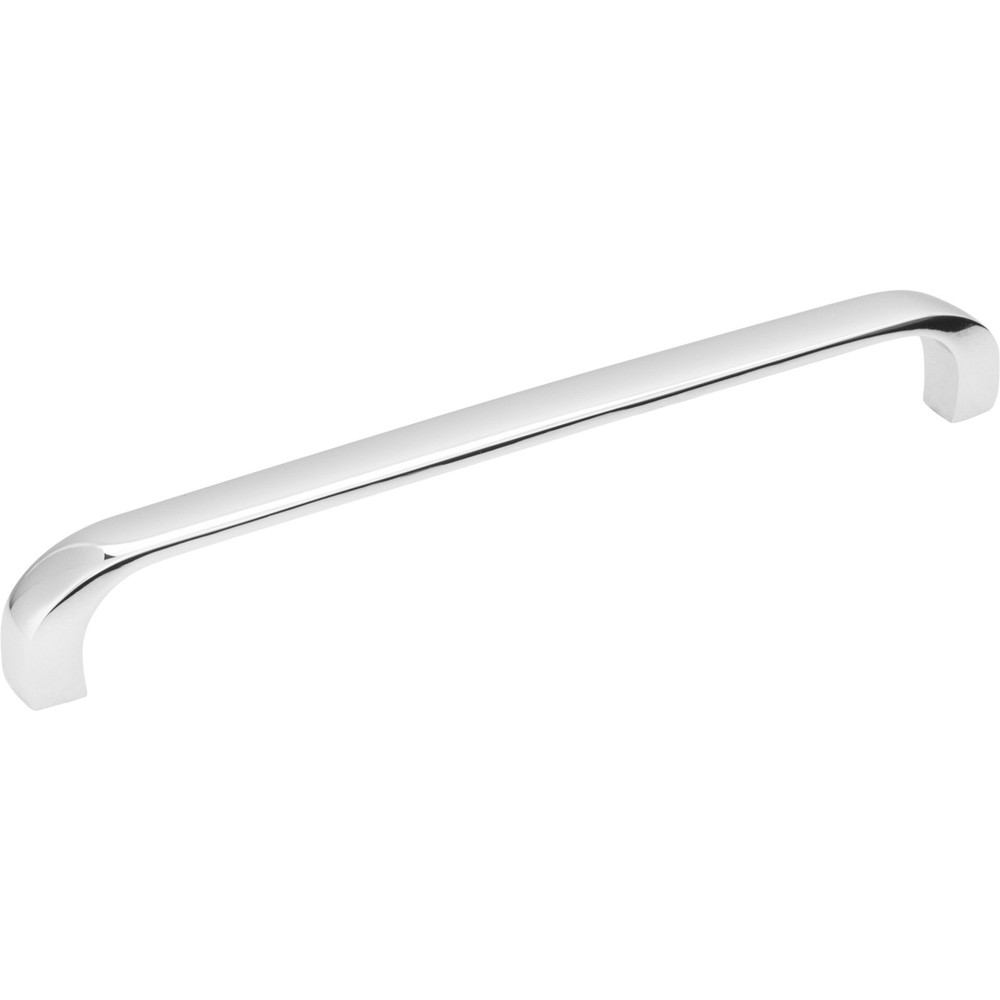 Elements 984-160PC 160 mm C-C Polished Chrome Square Slade Cabinet Pull