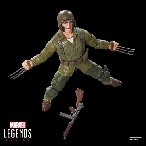 Hasbro Collectibles - X-Men Comics - Marvel Legends - Wolverine (WWII Logan) Act