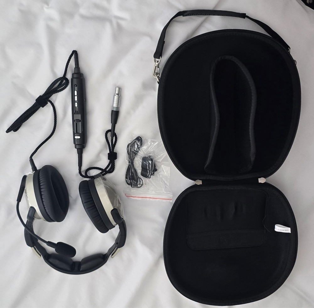 Lightspeed Zulu 3 Single 6 Pin Lemo Plug Bluetooth ANR Headset