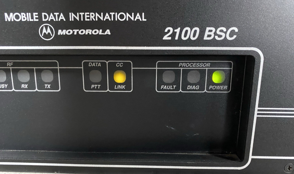 MOTOROLA 2100 BSC CALLING SYSTEM