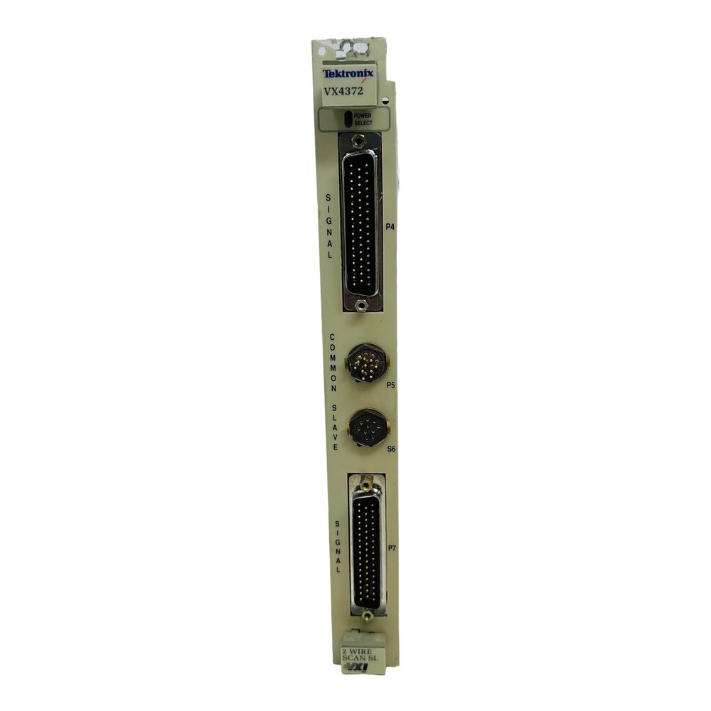 TEKTRONIX VX4372 RELAY SCANNER 2-WIRE 48CH VXI MODULE SN B022J02