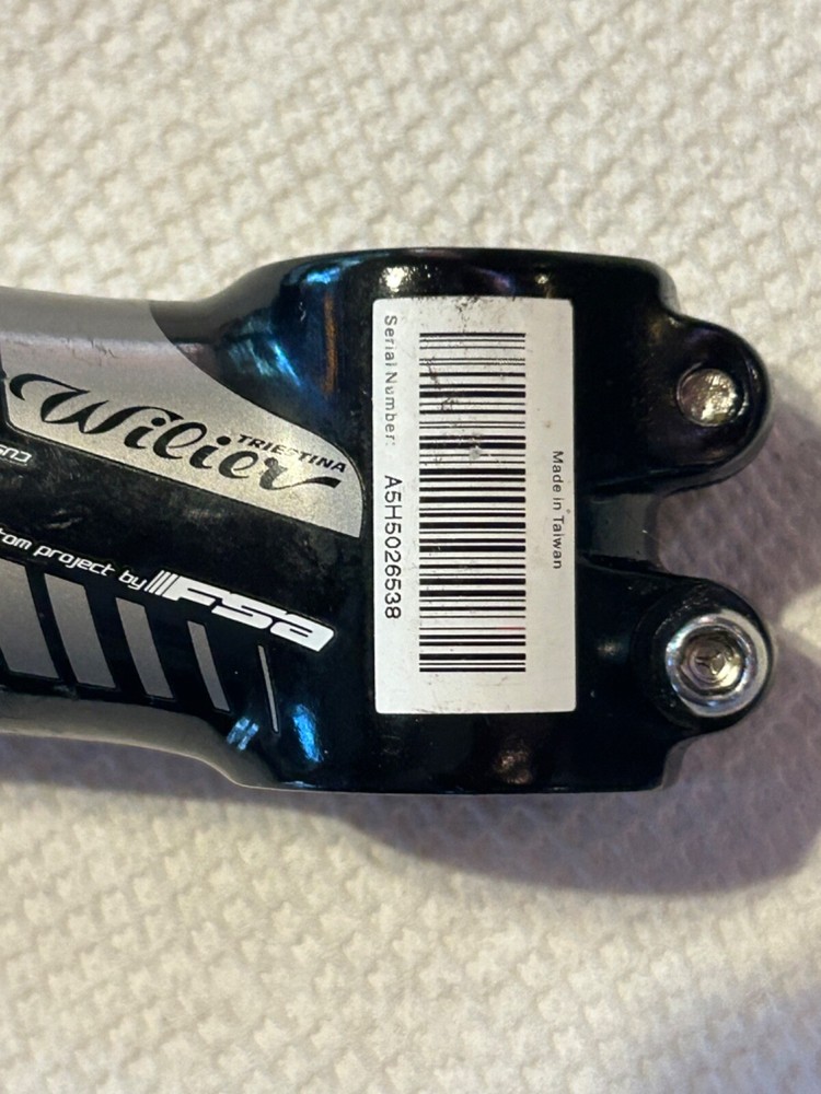 FSA - STEM - WILLIER - 100 MM. - NEW
