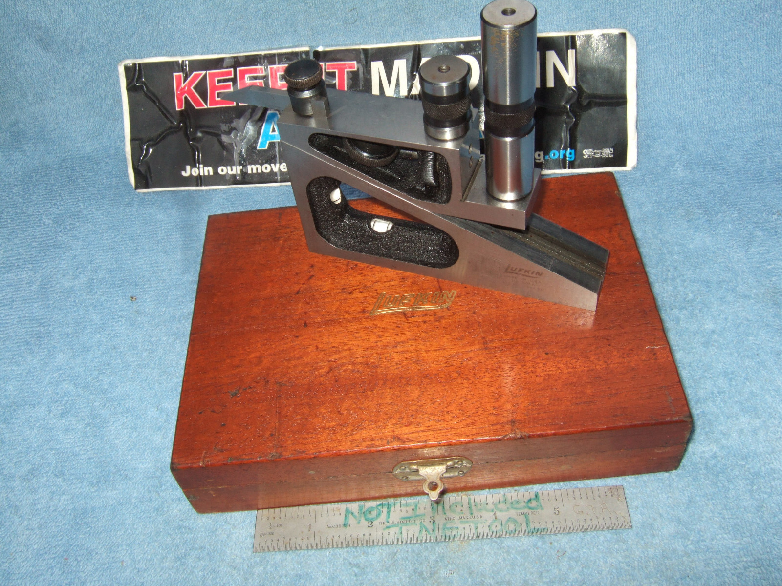 PLANER GAGE VINTAGE No.901 A LUFKIN MACHINIST TOOLMAKER INSPECT GRIND LAYOUT Z