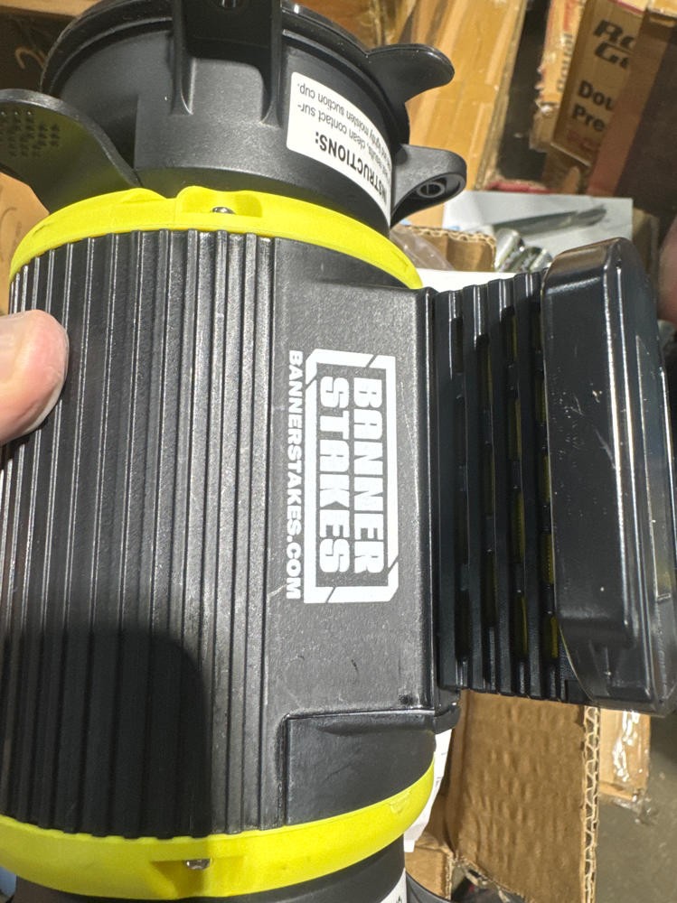 Banner Stakes 30 ft Crowd Control Safety Multi-Surface Wall Mount Retractable