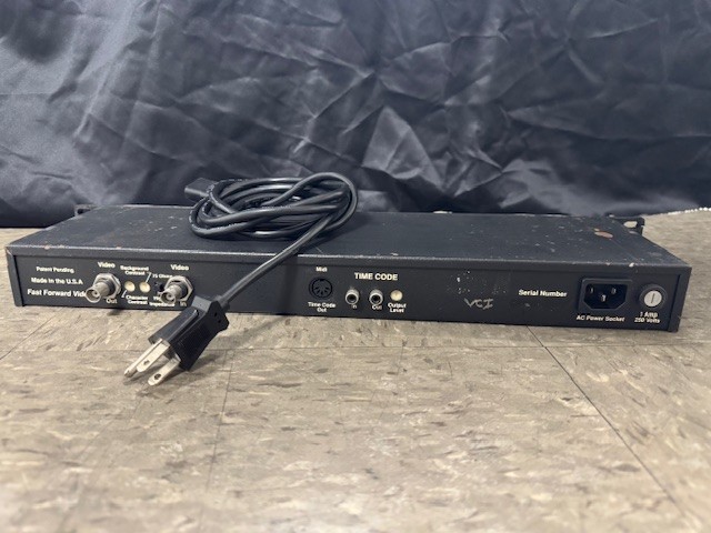 Fast Forward Video F22 Rack Mount 1U Time Code Generator/Reader