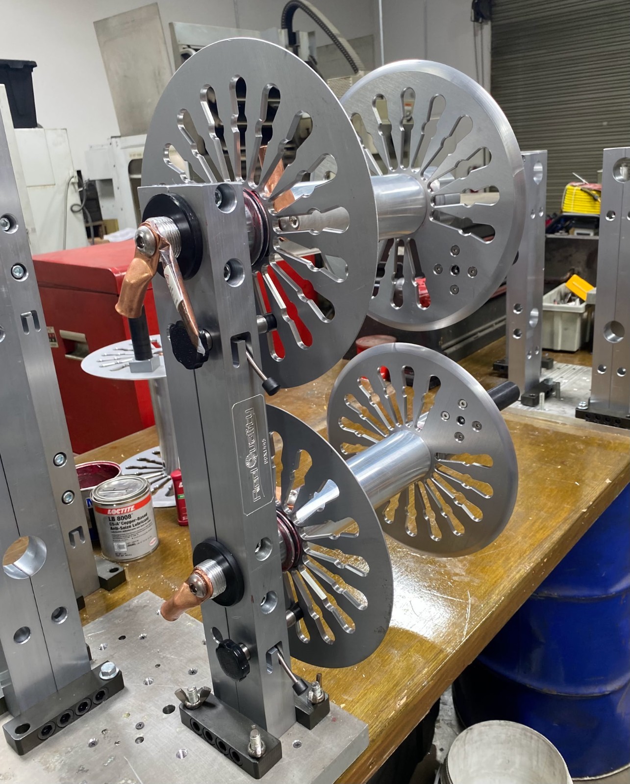 Reel Quality Products DDX1445 Double Stacked Welding Lead Reels **NEW**