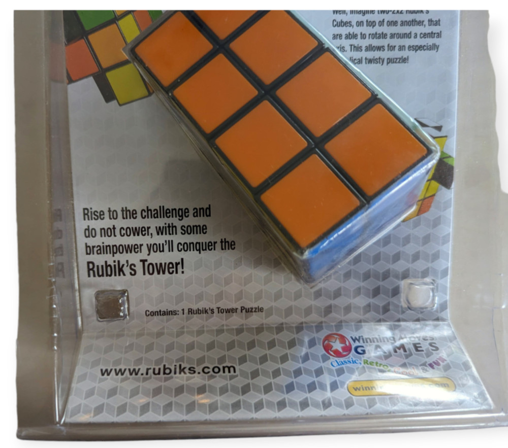 Rubik's Tower Puzzle 2x2x4 Sealed