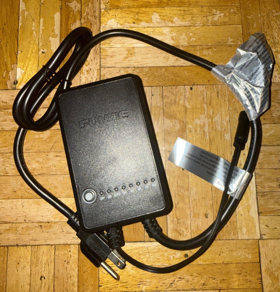 SUNVIE 60W Low Voltage Landscape Transformer with Timer