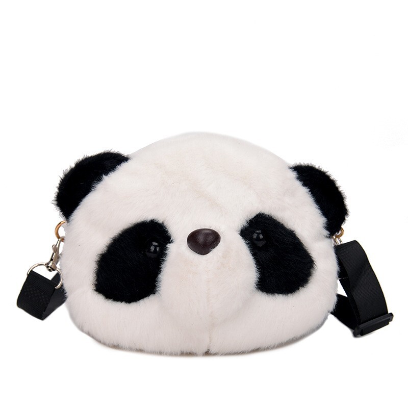 Soft Cute panda Plush Bag Shoulder Bag Cases Wallets Coin Purses Bags