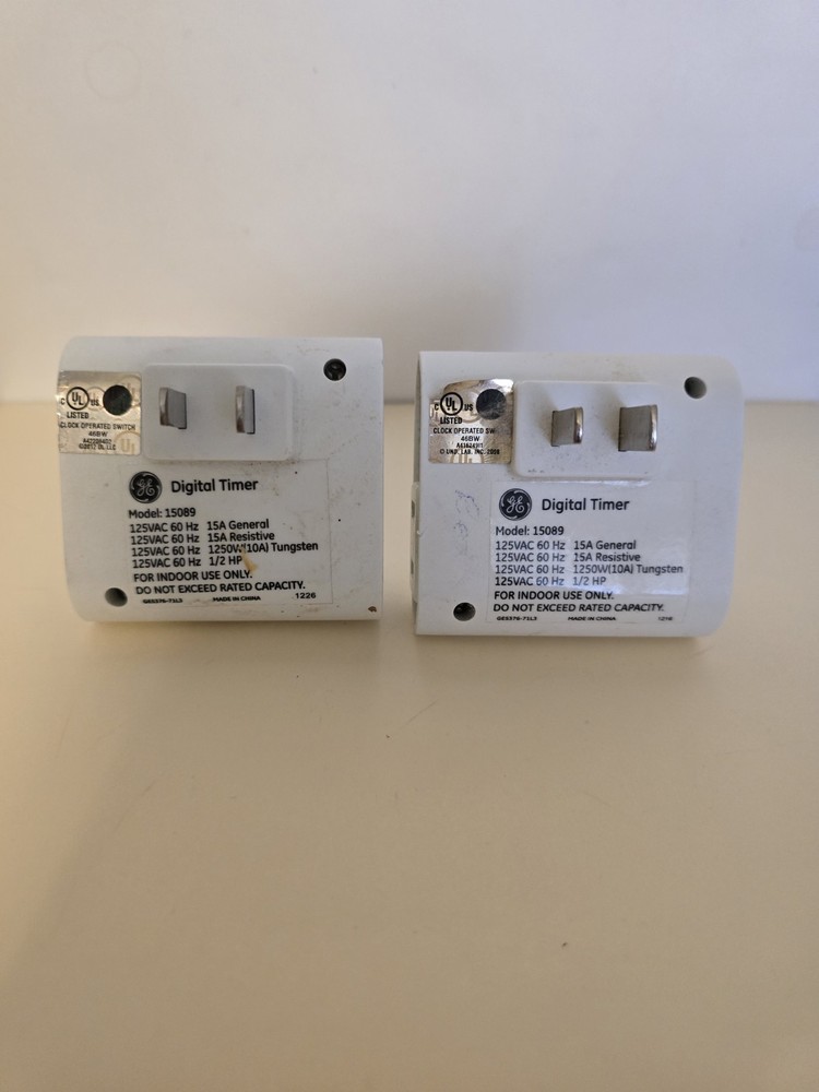 Digital Timer 2 Pieces GE Can Be Purchased Separately