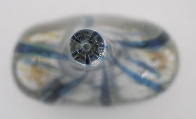 Vintage 1980’s Mdina Art Glass Lollipop Vase A