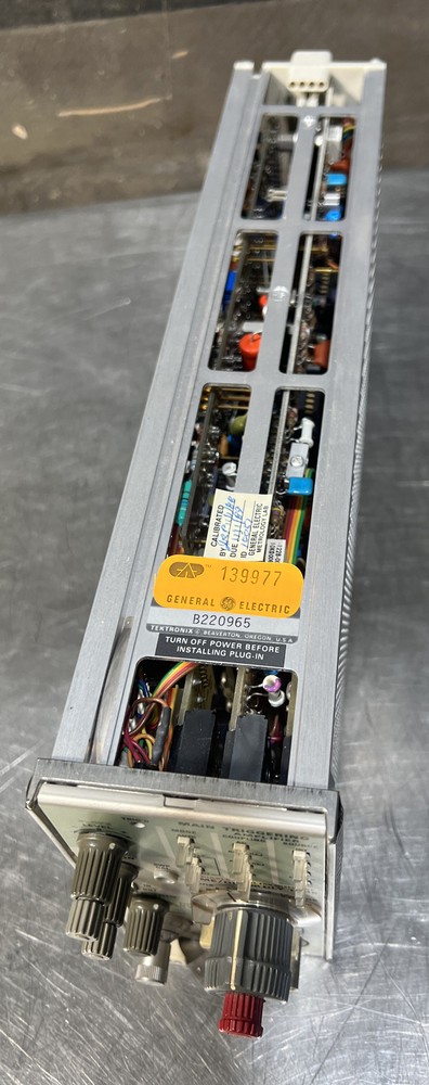 Tektronix 7B53A Dual Time Base Oscilloscope Plug-In Module. Used Surplus