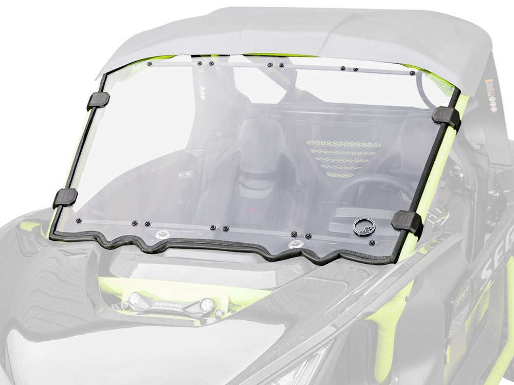 SuperATV Scratch-Resistant Full Windshield for Segway Villain 2023+