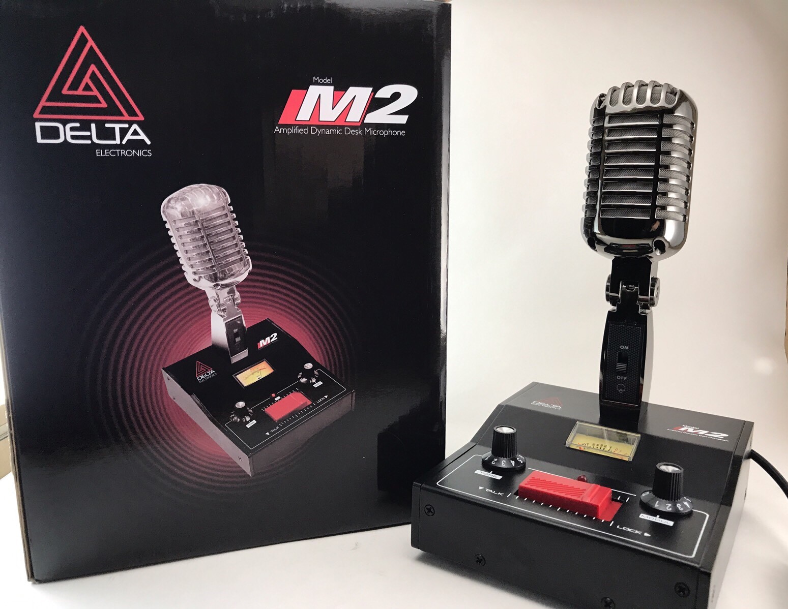 8 PIN for YAESU BLACK CHROME DELTA M2 AMPLIFIED POWER BASE MICROPHONE HAM MIC