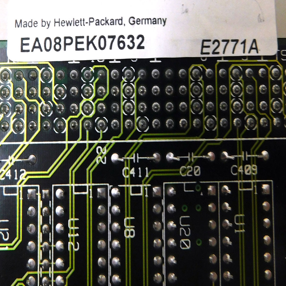 Hewlett Packard E2771A Agilent PCB Processor Board Made In Germany 14 Channels