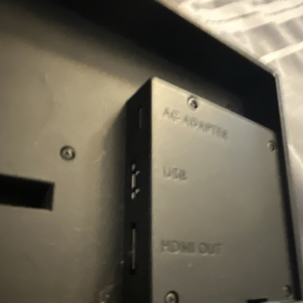 Nintendo Switch Dock External Stand Pikachu & Eevee Decorative Black Yellow