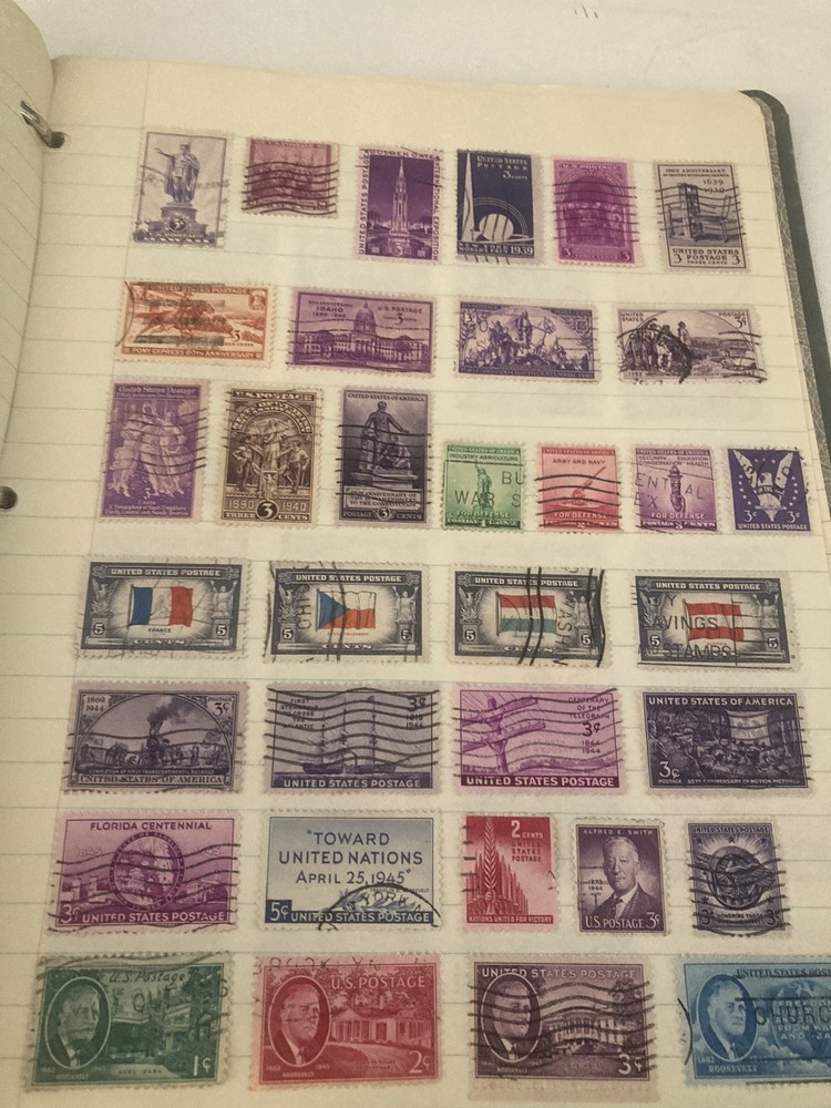 Foreign stamp album Lot# 6 Plus