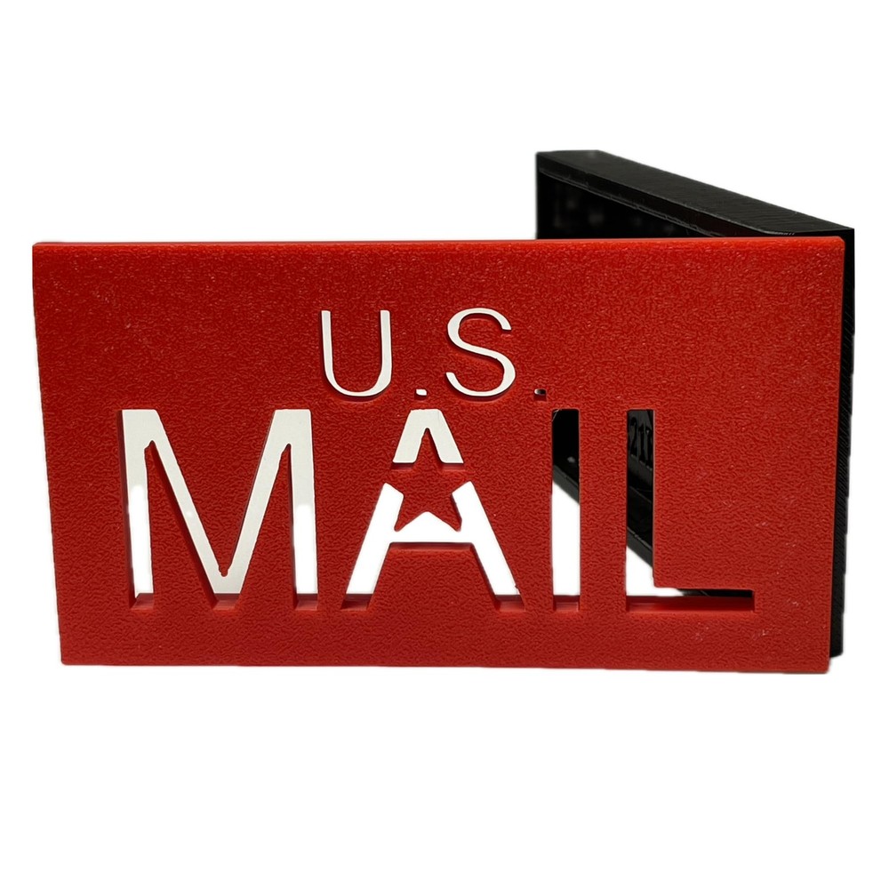 US MAIL Mailbox Flag Kit – Large Red Replacement Flag for Brick & Stone Mailb...