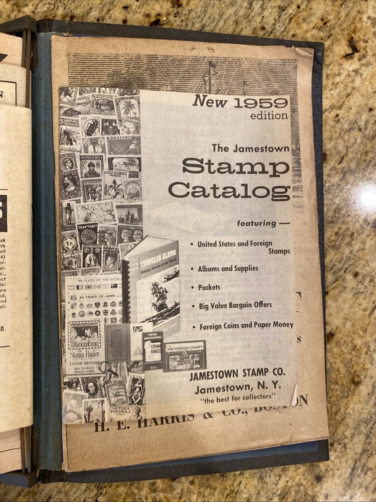 LOT of 14 H.E. Harris & Co. US Stamps Catalogs Catalog Supplements Book Notebook
