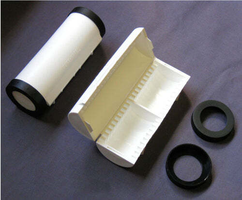 5 New Sure-Safe Round Coin Shipper by Air Tite